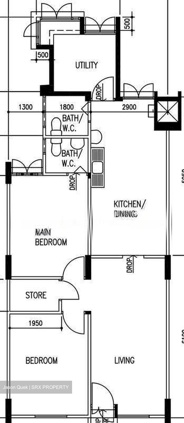 Blk 118 Kebun Baru Heights (Ang Mo Kio), HDB 3 Rooms #613815041